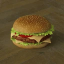 Floor Cheese Burger