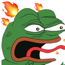 Pepe On Fire