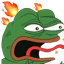 Pepe On Fire